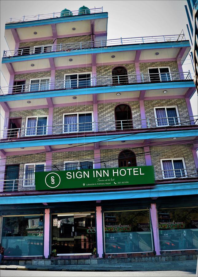 Oyo 193 Sign Inn Hotel Pokhara Buitenkant foto